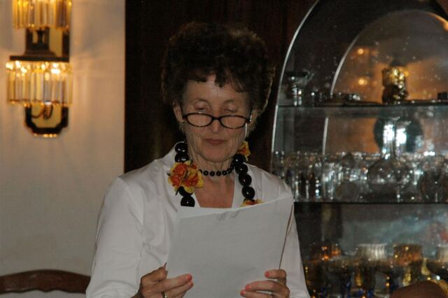 Geri reads some memories