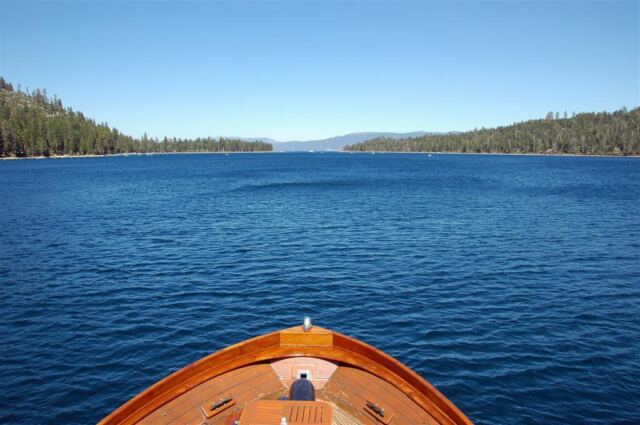 Leaving Emerald Bay