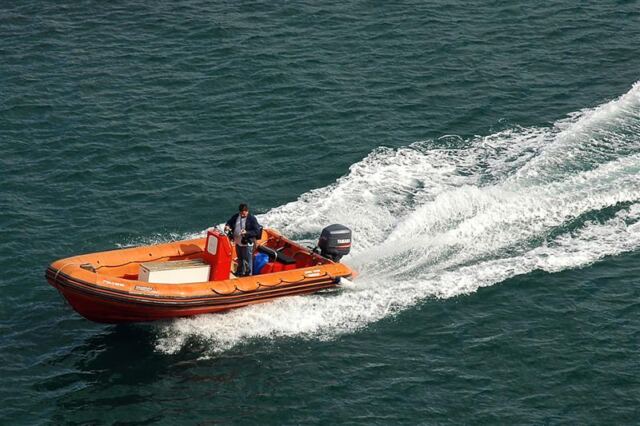 Returning from sea