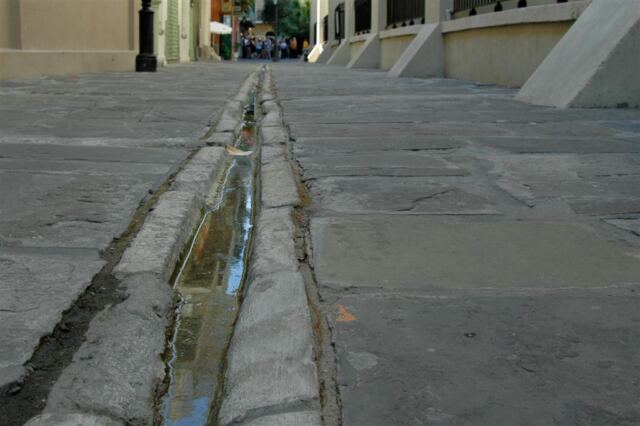 Pirates Alley drainage
