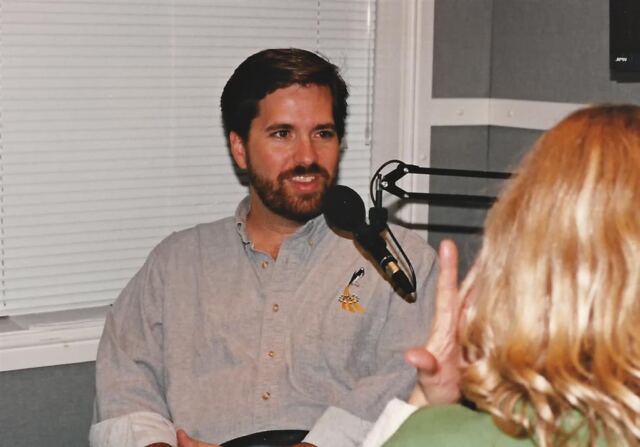 Roger - radio interview, FM102 The Bear in Stratford (3)