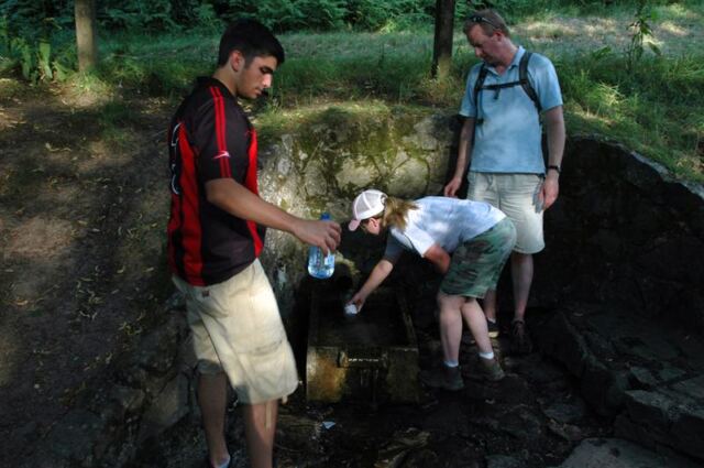 Sweet cold natural Malvern spring water!