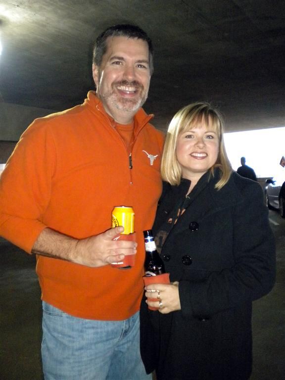Roger and Kathy - Texas vs KU pregame tailgate