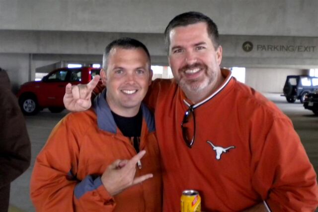 Cody and Roger - pregame tailgate