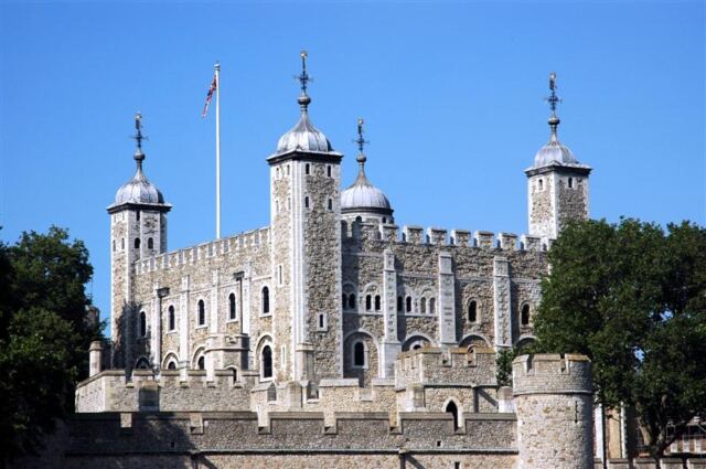 The White Towers from the Thames