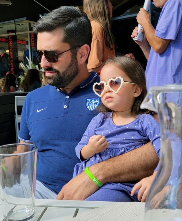 Sunlit Daddy and Madi