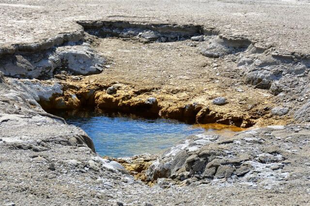 Jet Geyser - inactive crater