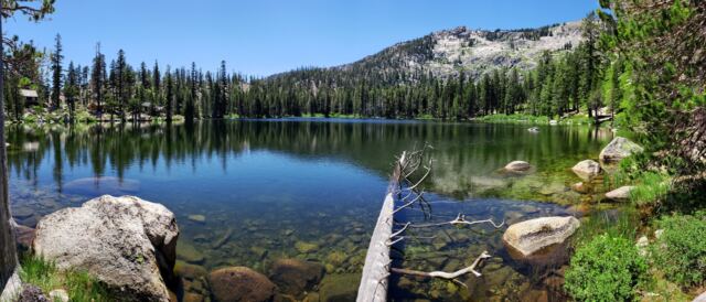Angora Lake - panorama