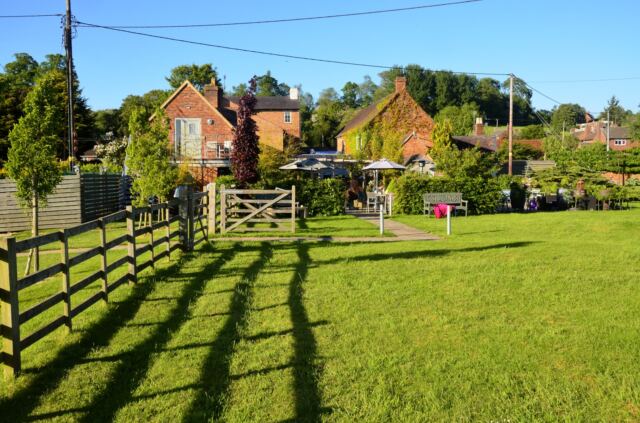 The Bell - scenery behind the pub 1