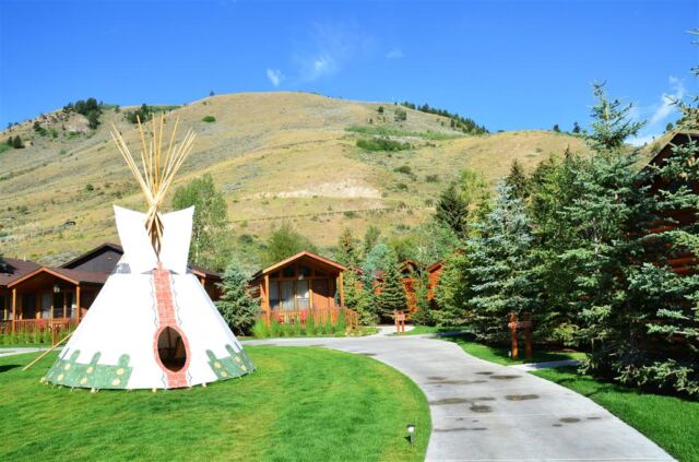 Morning teepee