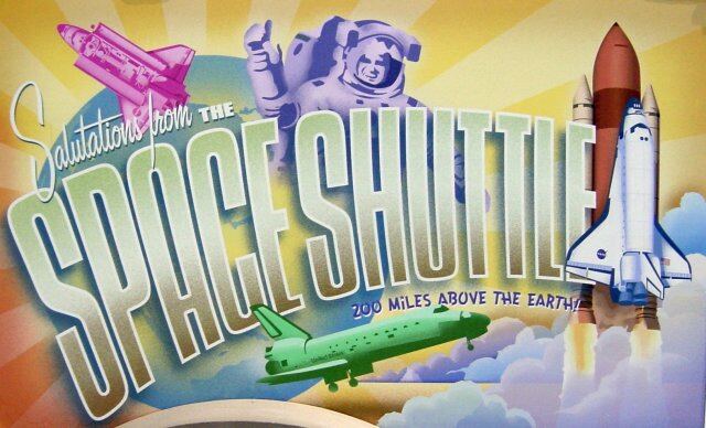 KSC postcard - Space Shuttle