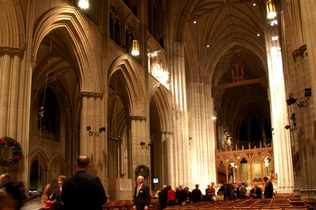 Seating for Christmas Eve Mass
