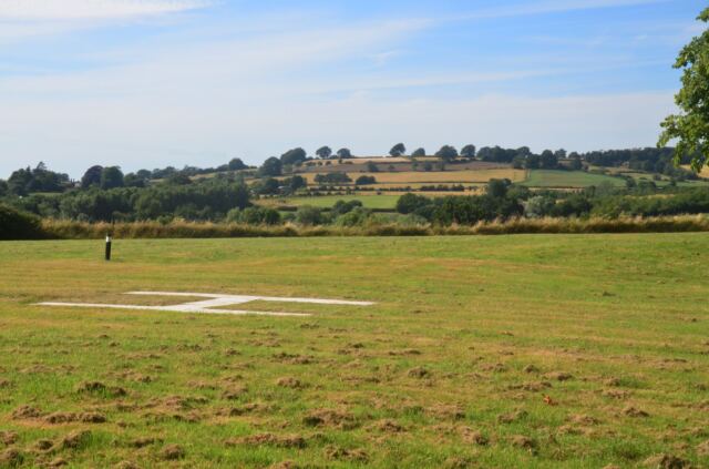 H for helicopter or Hobbiton