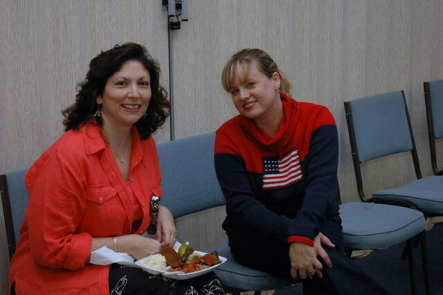 Gail and Kathy