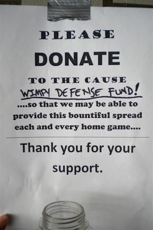 Donate to the Wimpy Defense Fund
