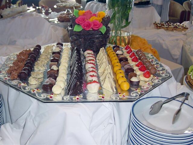 Chocolate goodies at tea time!