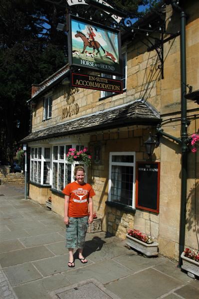 Melanie at the Horse and Hound