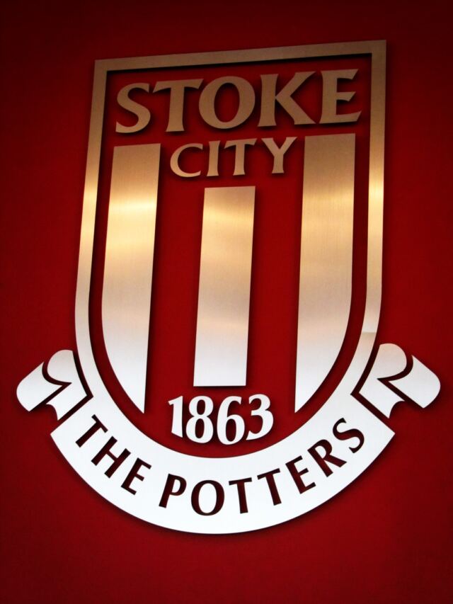 Stoke logo in The Britannia entrance (2)