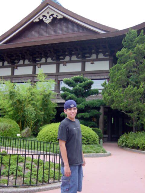 Andrew in Japan section