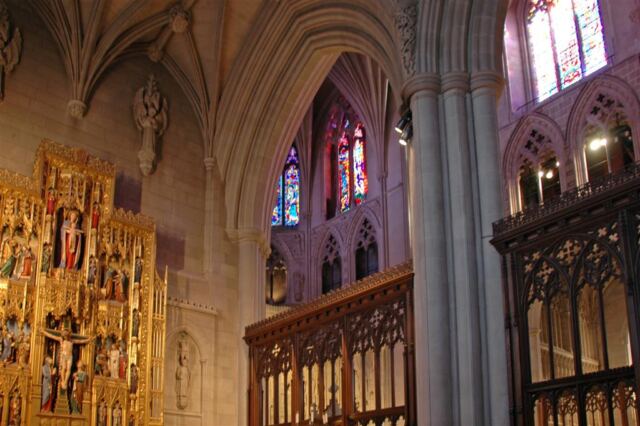 Main altar and arches