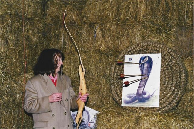 If we're attacked by cobras, Marianne is our hero!