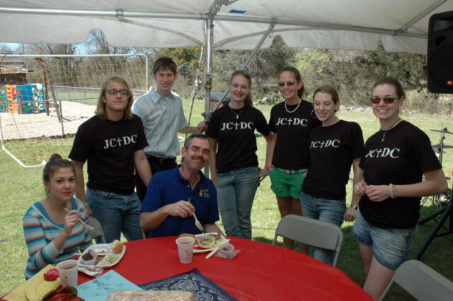JC DC gather before playing