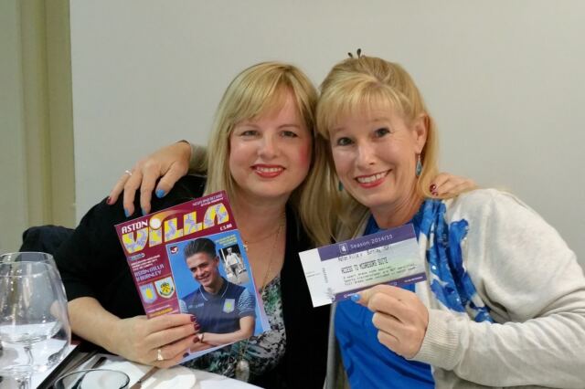 Kathy and LeAnn in McGregor's
