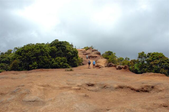 Long climb back up!