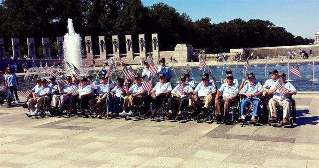 a company of heroes at the wwii memorial