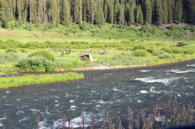 Earthquake Lake 'Ghost Cabins' (5)