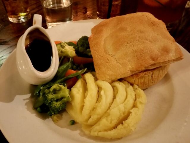Post-theatre meal