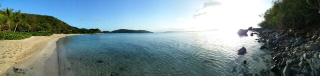Mahoe Bay panorama