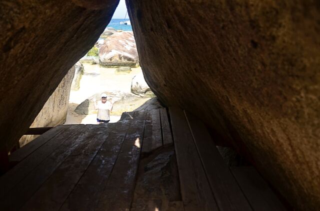 The Baths - various rock formations 9