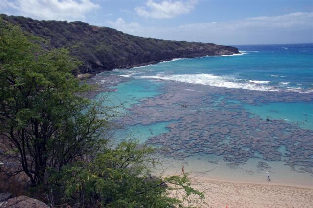 Hanauma Bay (left)