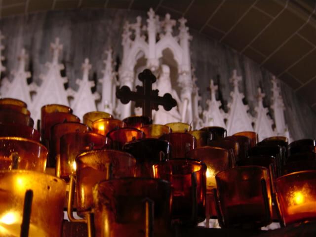 Candles and St. Andrew