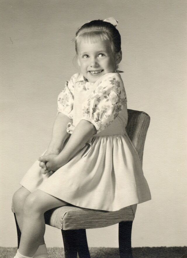 Sitting Pretty (age 4)