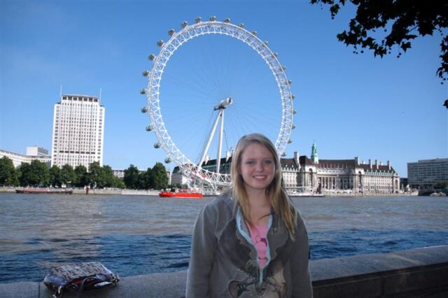 Melanie and London Eye