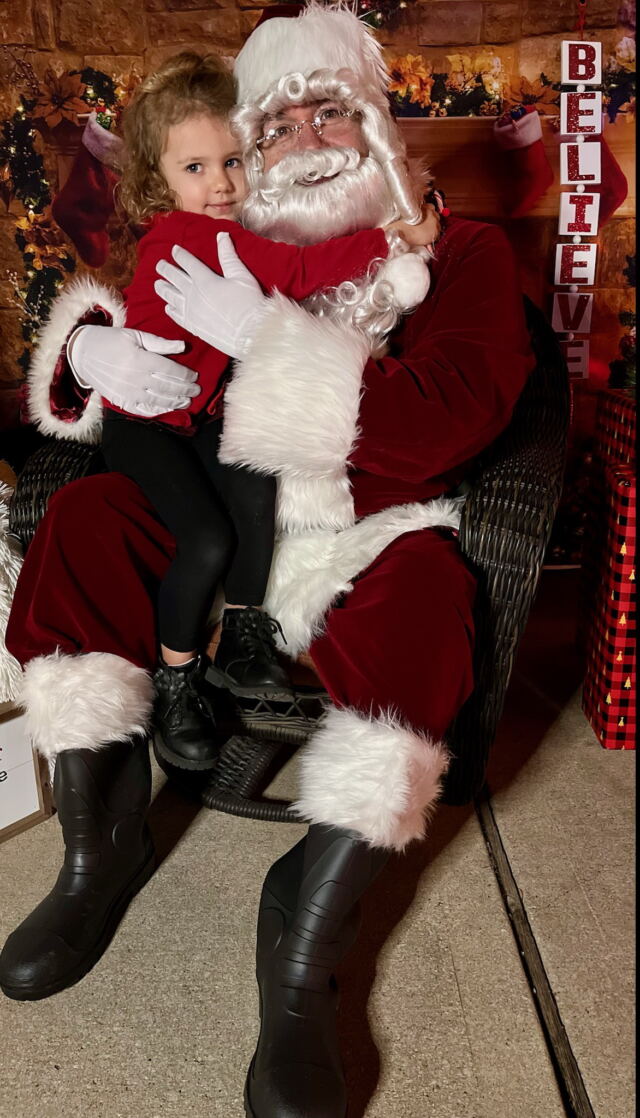 Santa and Scarlett