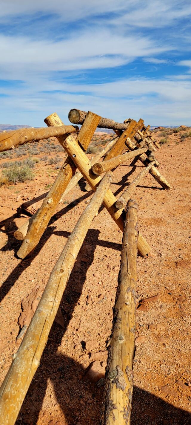 Horseshoe Bend - rail fence (1)