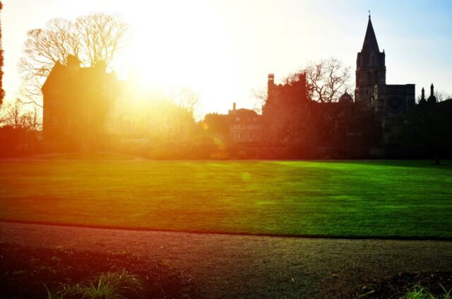 Oxford sunset