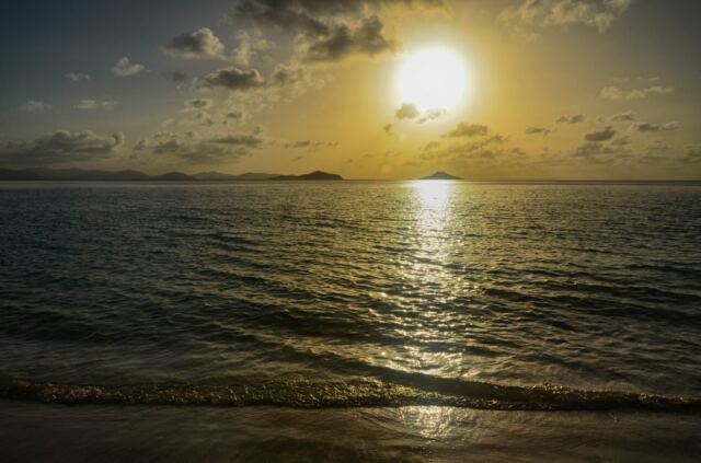 Mahoe Bay sunset - last night 2