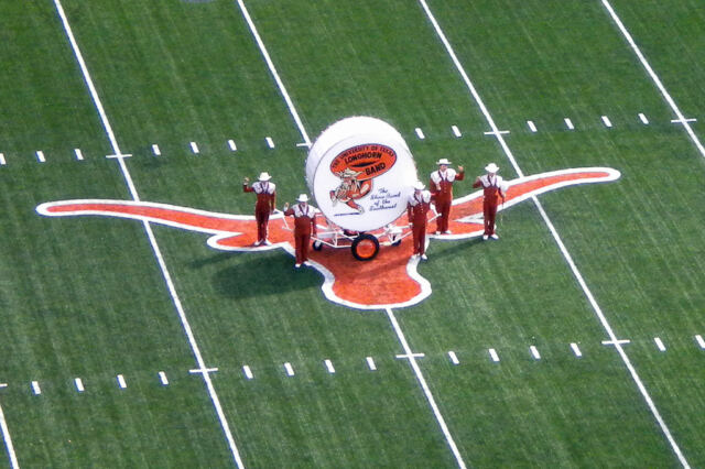 Big Bertha at midfield