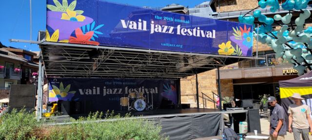 Vail Jazz Festival stage