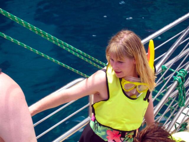 PO - LeAnn's ready to snorkel