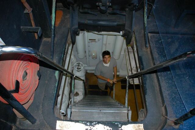Andrew at the bottom