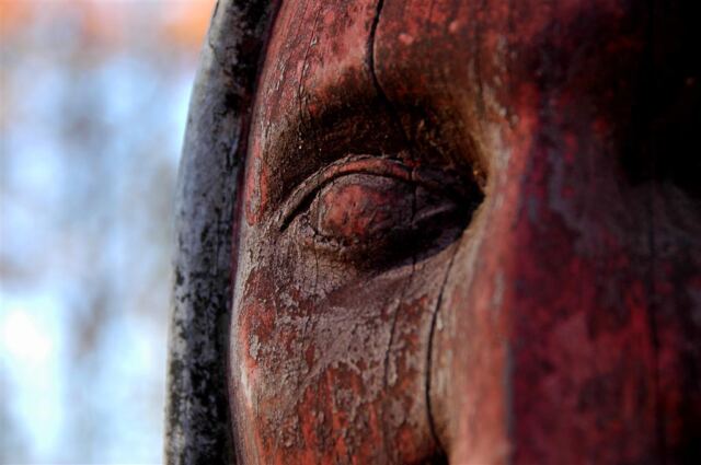 Powhatan totem (1) details