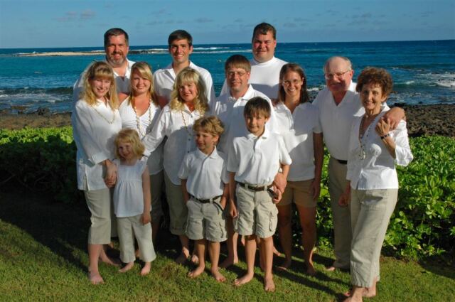 Opsahl Family in Hawaii 2007