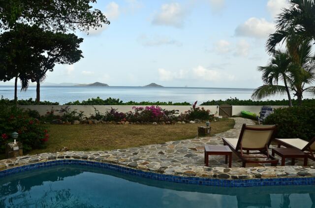 Early morning villa views