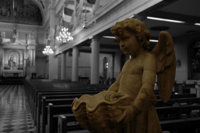Holy Water font