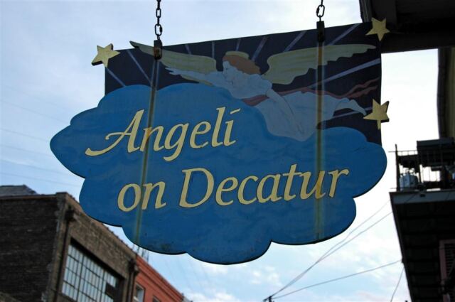Angeli on Decatur (sign)